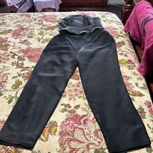 Silk halter pants suit